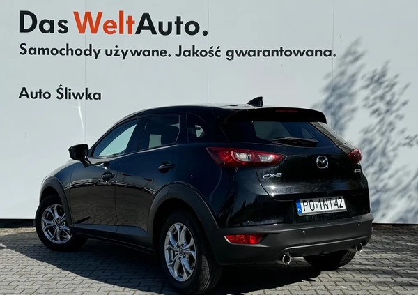 Mazda CX-3 cena 73900 przebieg: 60585, rok produkcji 2018 z Łuków małe 154